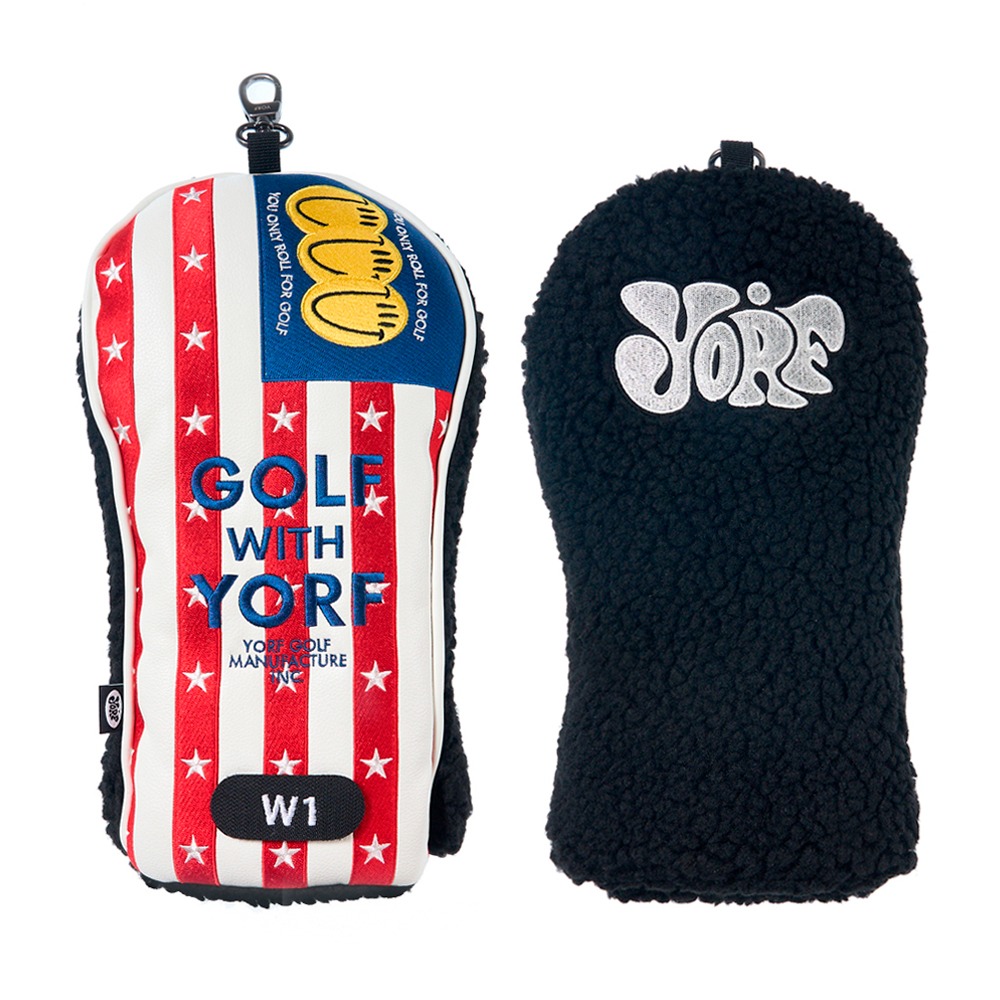 YORF FLAG HEAD COVER DRIVER
